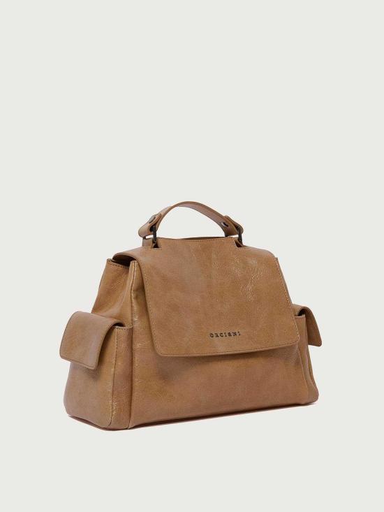 26SS 오르치아니 토트백 B01999STKBISCOTTO Brown - ORCIANI
