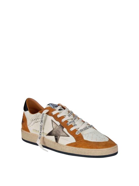26FW 골든구스 볼 스타 스웨이드 스니커즈 GMF00117F00872083405 BROWN - GOLDEN GOOSE