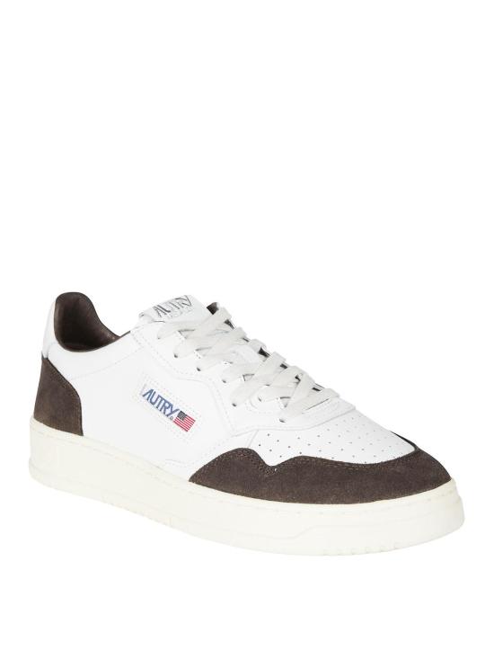 26FW 오트리 메달리스트 로우 스니커즈 AULMFT19WHTMOGANO WHITE - AUTRY
