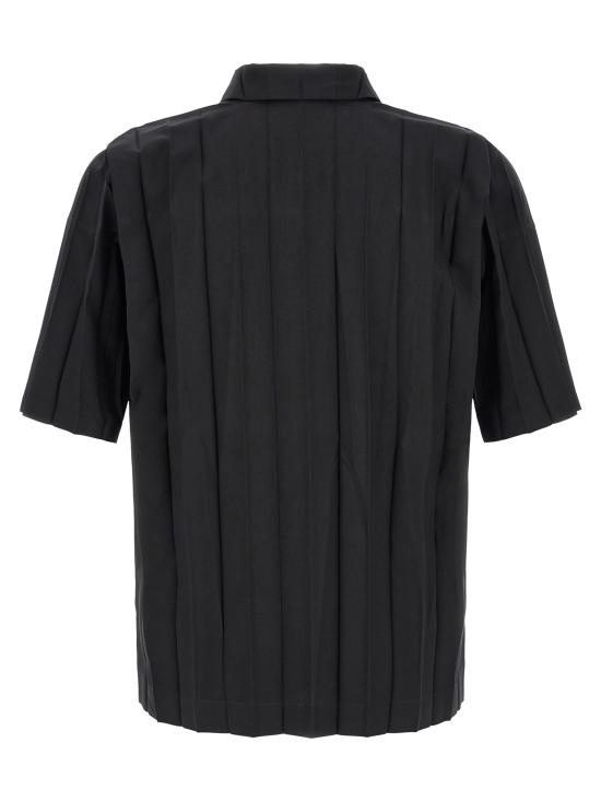 26FW 옴므 플리세 이세이 미야케 반팔 셔츠 HP68FJ30015 Black - HOMME PLISSE' ISSEY MIYAKE