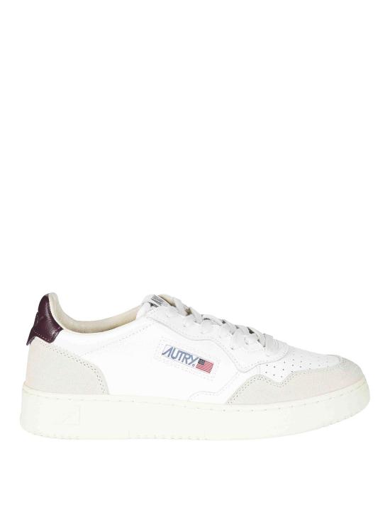 26FW 오트리 메달리스트 로우 스니커즈 AULMLS18WHTFIG WHITE