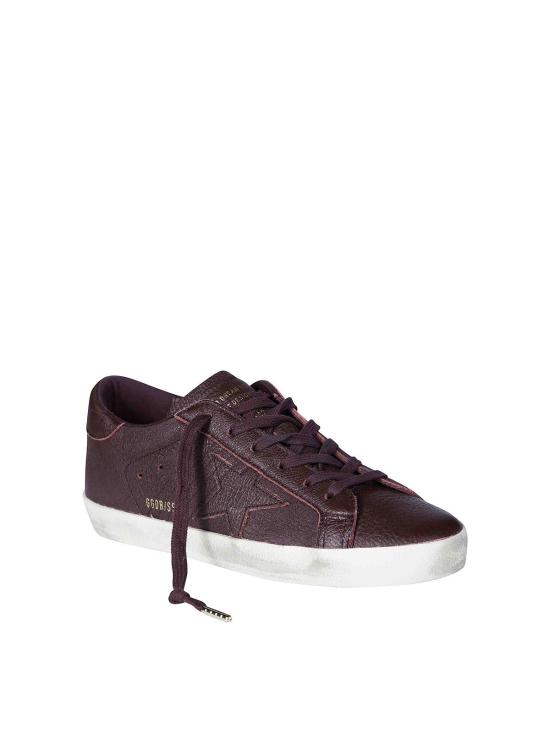 26FW 골든구스 SUPER STAR 슈퍼 스타 클래식 스니커즈 GWF00101F00888740151 DARK RED - GOLDEN GOOSE