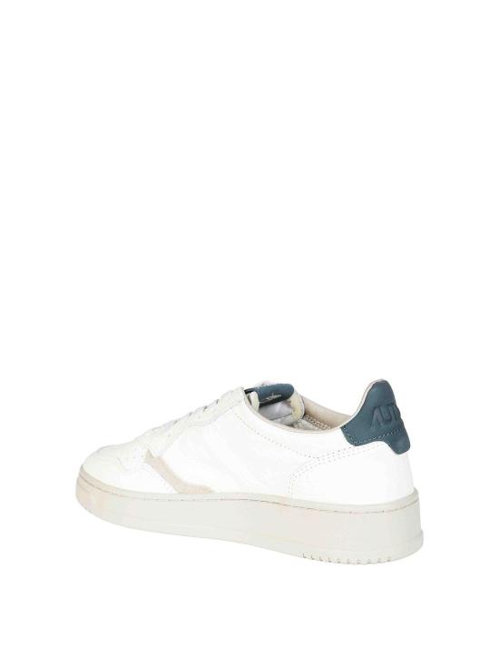 26FW 오트리 메달리스트 로우 스니커즈 AULMNE18DARKSEAFEATHERGRAY WHITE - AUTRY