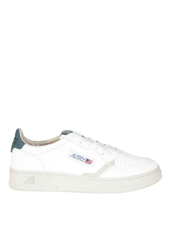 26FW 오트리 메달리스트 로우 스니커즈 AULMNE18DARKSEAFEATHERGRAY WHITE