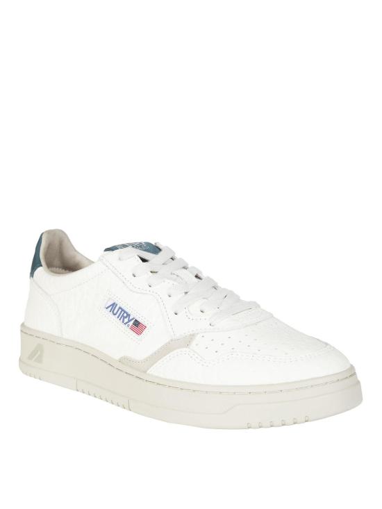 26FW 오트리 메달리스트 로우 스니커즈 AULMNE18DARKSEAFEATHERGRAY WHITE - AUTRY
