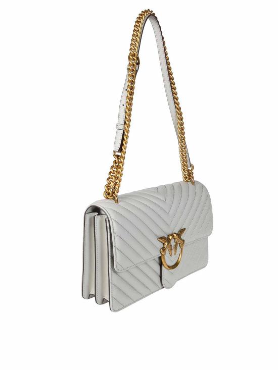 26SS 핑코 벨트백 100941A0GKK32Q Grey - PINKO