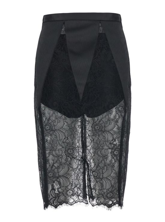 26FW 엘리자베타프랜치 스커트 GO21268E2110 Black - ELISABETTA FRANCHI