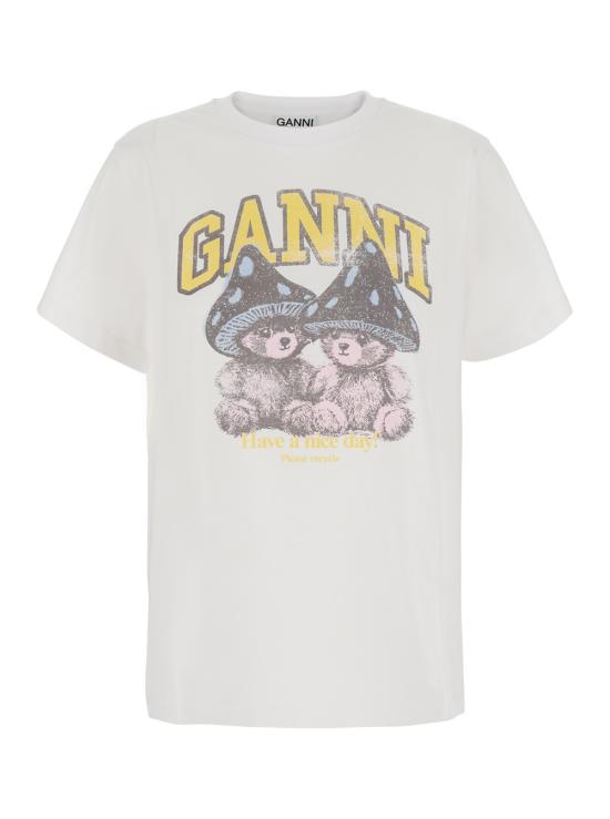 26FW 가니 탑 A1050311151 White