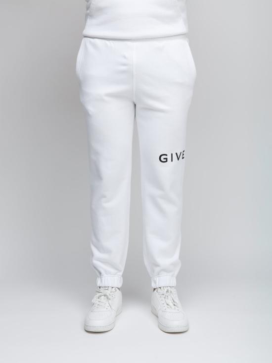  지방시 트레이닝/조거 팬츠 GIBM514M3YAC100SG WHITE - GIVENCHY