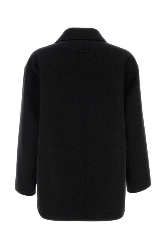 25FW 펜디 코트 FW1415AOYA F0TY6 GRAY - FENDI