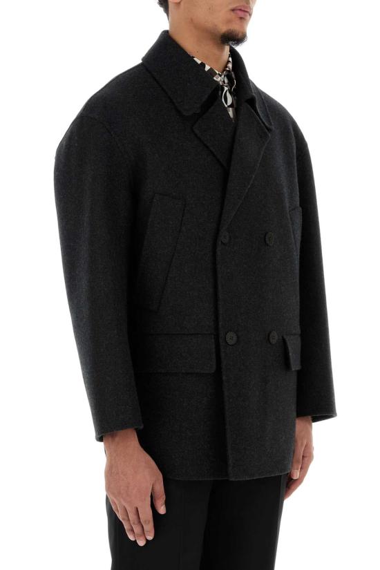 25FW 펜디 코트 FW1415AOYA F0TY6 GRAY - FENDI