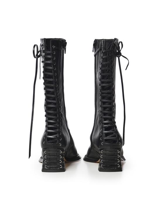 26FW 미스타 부츠 MI5895 BLACK - MIISTA