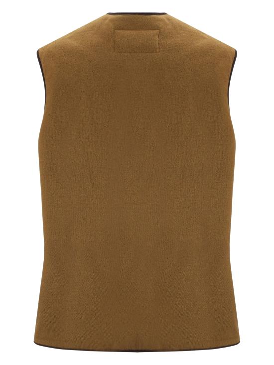 26FW 바버 웜 파일 웨이스트코트 집 인 라이너 MLI0004 BR31 BEIGE - BARBOUR