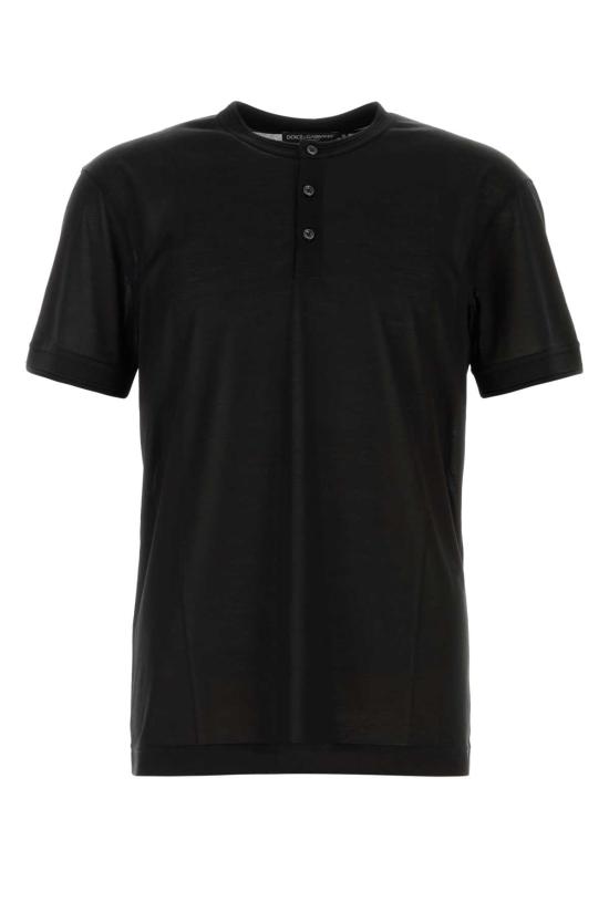 26FW 돌체앤가바나 탑 G8QK3TG7P0F N0000 BLACK