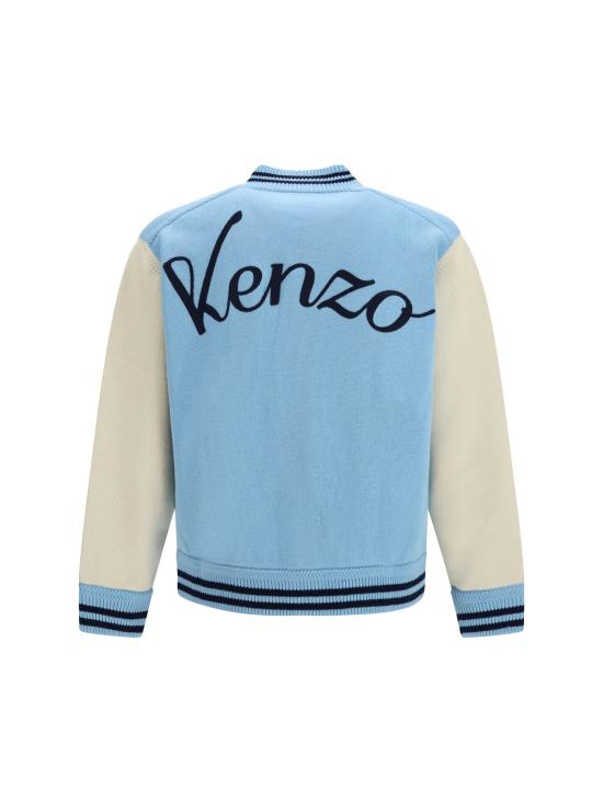 26FW 겐조 니트웨어 FG65CA8173FG 63 BLUE - KENZO
