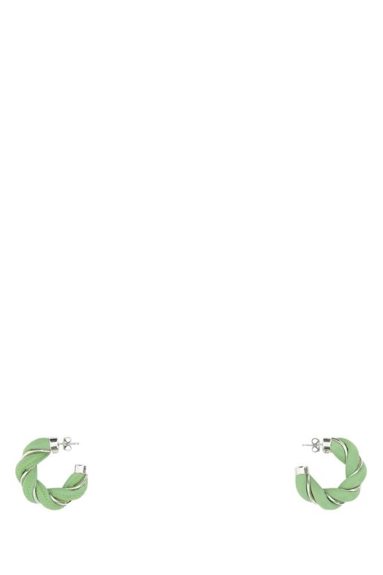 보테가베네타 트위스트 후프 이어링 628948V507C 3830 GREEN