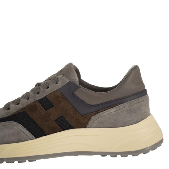 26FW 호간 하이퍼 라이트 스니커즈 HXM5630FR30VFW GREY BROWN - HOGAN