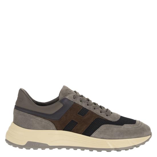 26FW 호간 하이퍼 라이트 스니커즈 HXM5630FR30VFW GREY BROWN