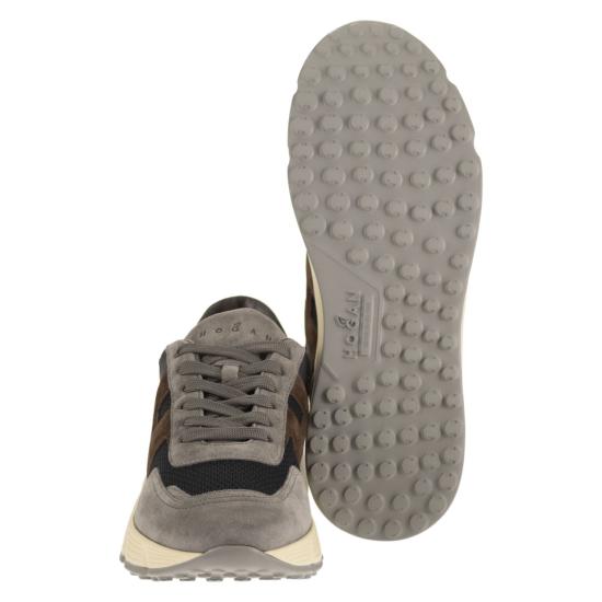26FW 호간 하이퍼 라이트 스니커즈 HXM5630FR30VFW GREY BROWN - HOGAN