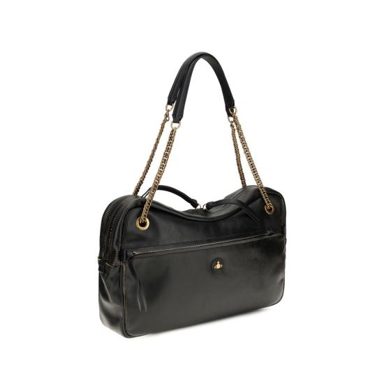 26FW 비비안웨스트우드 돌체 라지 숄더백 VI4601000JWL00ENN103BB BLACK - VIVIENNE WESTWOOD