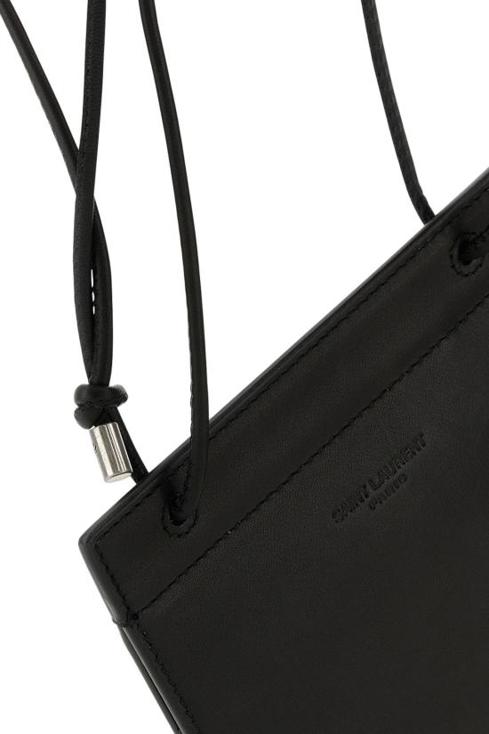  생로랑 남성지갑 778358BWR0E 1000 BLACK - SAINT LAURENT