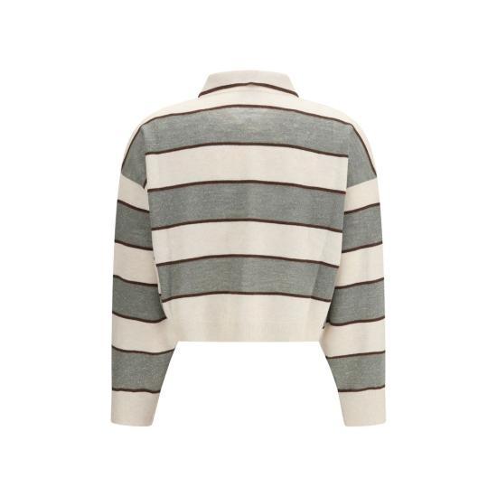 26SS 브루넬로 쿠치넬리 폴로 티셔츠 BRM16221605CQU70BB MULTICOLOR - BRUNELLO CUCINELLI