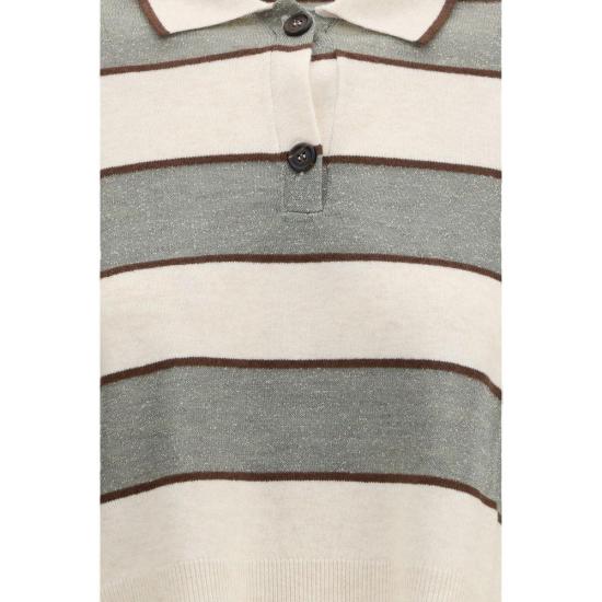 26SS 브루넬로 쿠치넬리 폴로 티셔츠 BRM16221605CQU70BB MULTICOLOR - BRUNELLO CUCINELLI