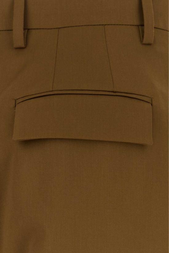 26FW 살바토레 페라가모 팬츠 13H458795829 SOYSEED BROWN - SALVATORE FERRAGAMO