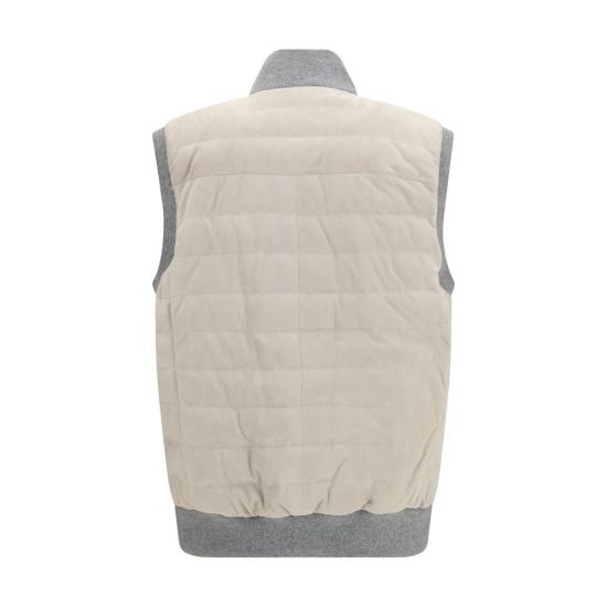 26FW 브루넬로 쿠치넬리 베스트 BRMPCLF2098CYX41BB BEIGE - BRUNELLO CUCINELLI
