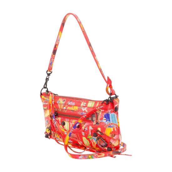 26FW 발렌시아가 르 시티 파우치 온 스트랩 863960 2AB84 4645 RED - BALENCIAGA