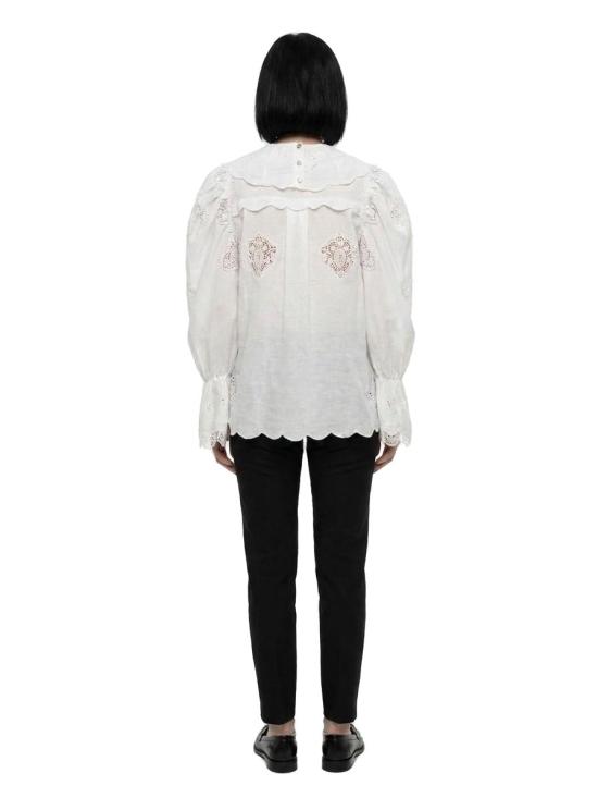 돌체앤가바나 블라우스 DOF5K43ZFG4ACW0800SG WHITE - DOLCE & GABBANA
