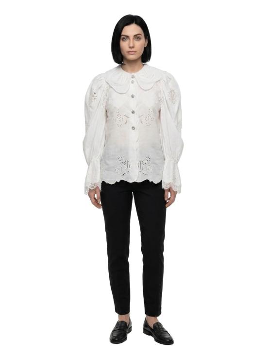  돌체앤가바나 블라우스 DOF5K43ZFG4ACW0800SG WHITE