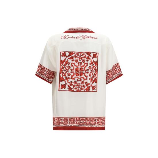 26FW 돌체앤가바나 셔츠 DOG5JH9THI135IP5DQBB WHITE - DOLCE & GABBANA