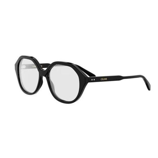 셀린느 틴 지오메트릭 아세테이트 안경테 CL50167I 001 54 Celine BLACK - CELINE