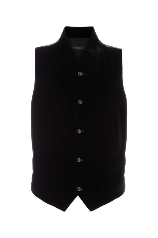 26FW 조르지오 아르마니 베스트 GM004486TE10046 UC001 BLACK