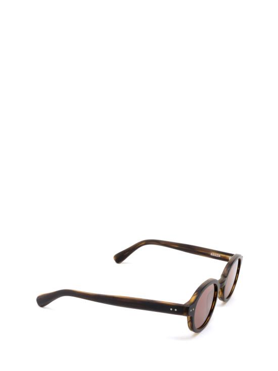 26FW 어게이즈 선글라스 ORUS SUN MATT BROWN STRIPE BROWN - AGAZE