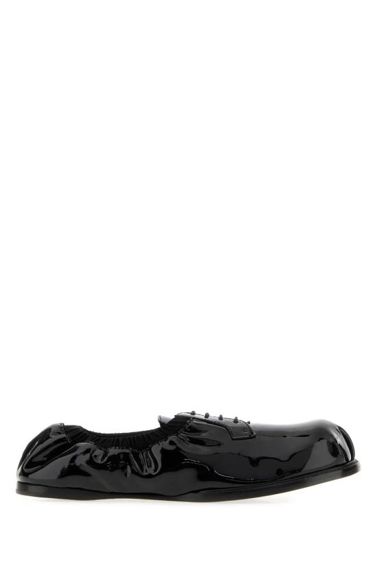 26FW 모스키노 플랫 슈즈 MA10590C0PMB4 00A BLACK