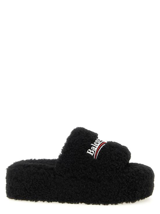 26SS 발렌시아가 뮬/슬리퍼 BA316733BM BLACK