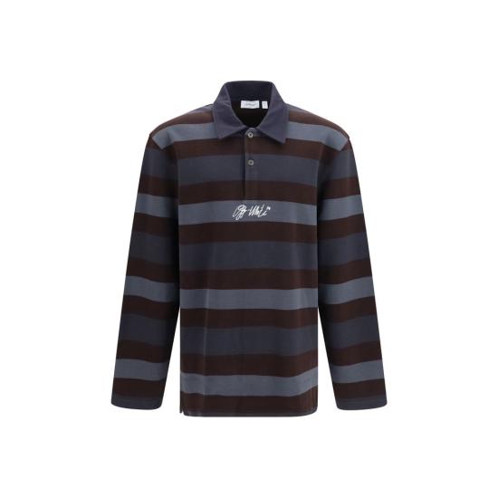 26FW 오프화이트 탑 OFOMAD015F26JER00290960BB NAVY