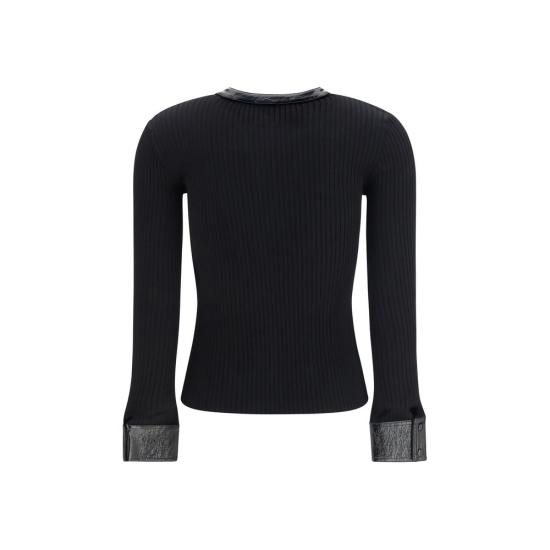 26FW 쿠레쥬 가디건 CO326MGI056FI00019999BB BLACK - COURREGES