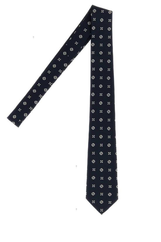 26FW 생로랑 넥타이 A001523Y009 4178 NAVY - SAINT LAURENT