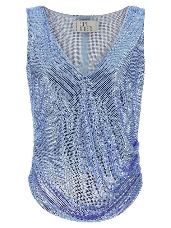 26FW 쥬세페 디 모라비토 민소매 티셔츠 GI341319BM BLUE - GIUSEPPE DI MORABITO