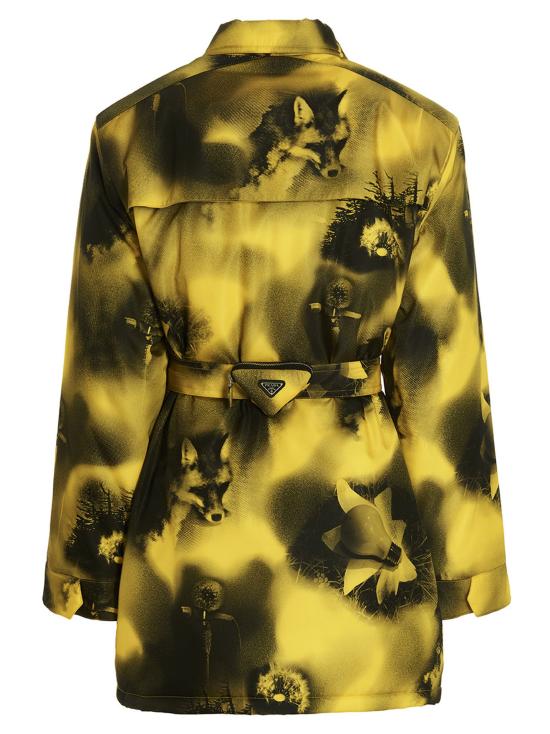  프라다 코트 PR212389BM YELLOW - PRADA