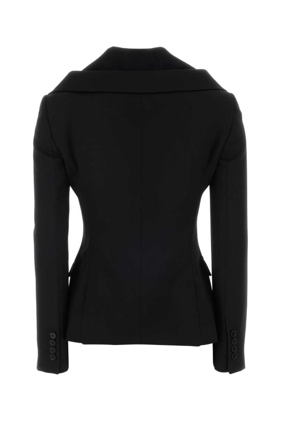 26FW 알렉산더 맥퀸 자켓 865434QJAAC 1000 BLACK - ALEXANDER MCQUEEN