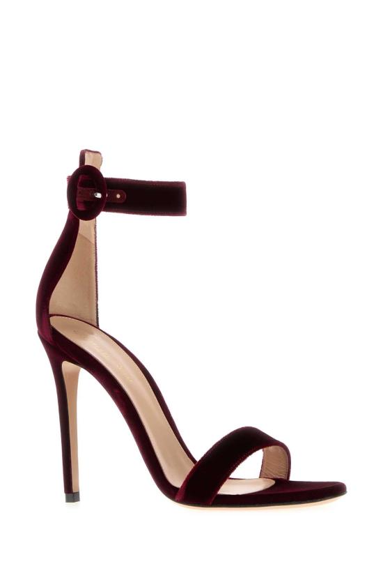 26FW 지안비토로시 힐/펌프스 G6109615RICVEL SYRA BURGUNDY - GIANVITO ROSSI