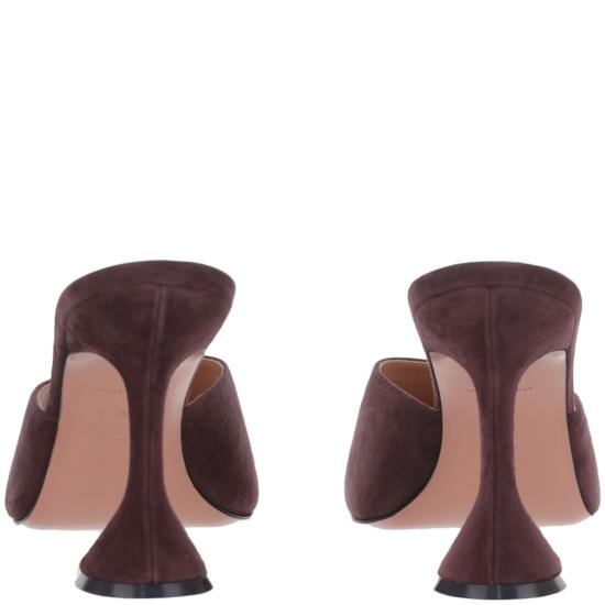 26FW 아미나 무아디 뮬/슬리퍼 LUPITASLIPPER95MERLOT Grey - AMINA MUADDI