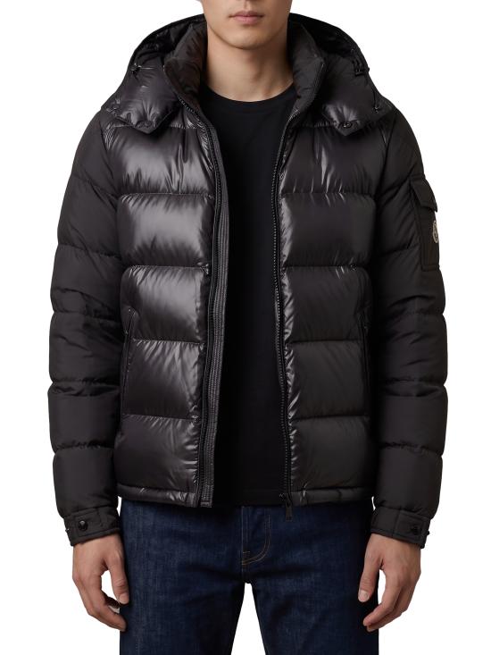 26FW 몽클레어 마야 후드 쇼트 다운 자켓 마야 후드 쇼트 다운 자켓 L20911A00138 BLACK