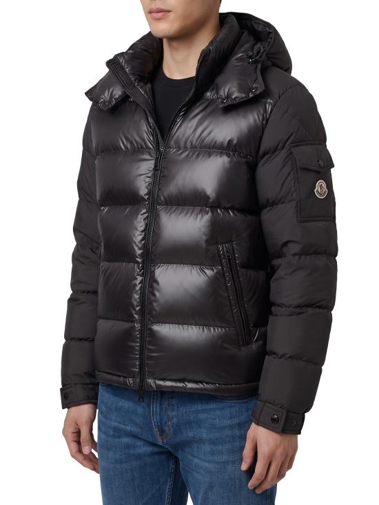 26FW 몽클레어 마야 후드 쇼트 다운 자켓 마야 후드 쇼트 다운 자켓 L20911A00138 BLACK - MONCLER