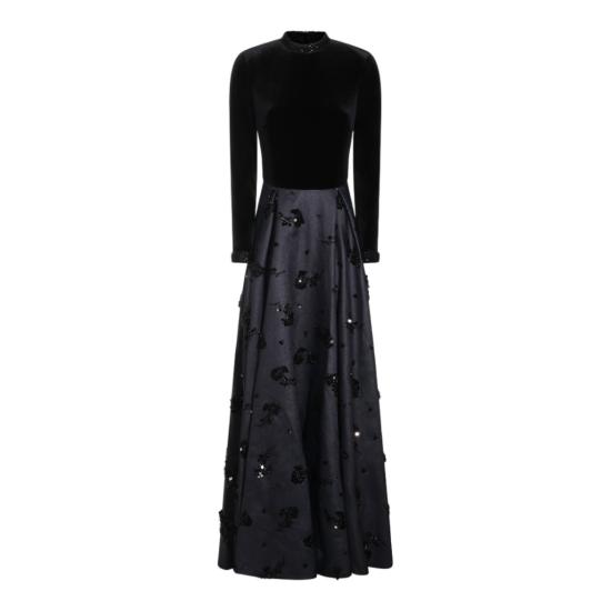 26FW 니사 원피스 RS16836NAVY Black