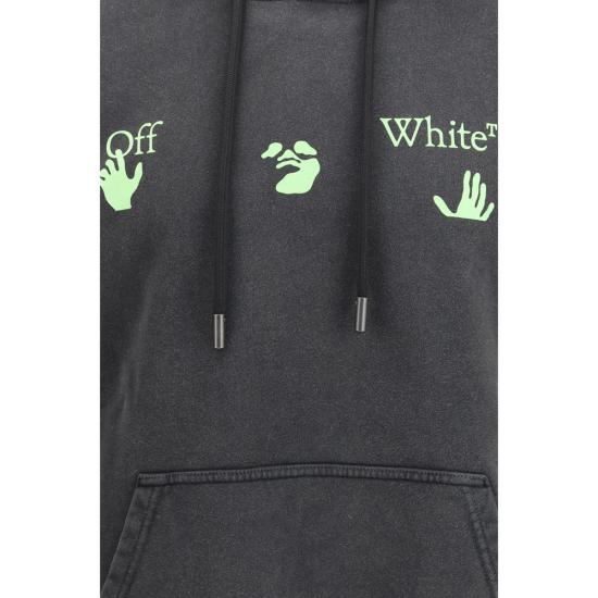 26FW 오프화이트 긴팔 티셔츠 OFOMBB085F26FLE00T00001BB GRAY - OFF WHITE